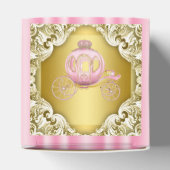 ピンクとゴールドの王女の馬車 フェイバーボックス (上部)