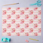 ピンクとゴールドシリーズデザイン14 薄葉紙 (クラフト)