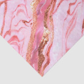 ピンクとゴールドフォイル大理石 薄葉紙 (詳細)