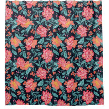 ピンクとサンゴの花