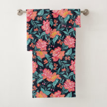 ピンクとサンゴの花