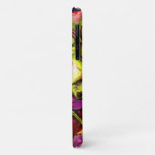 ピンクとシャートレウス大理石絞り染めとモノグラム Case-Mate iPhoneケース (裏面/左)