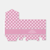 ピンクとシルバーのタフト グラマラスおもてなしボックス フェイバーボックス (折り畳みなし)