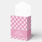 ピンクとシルバーのタフト グラマラスおもてなしボックス フェイバーボックス (オープン)