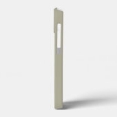 ピンクとシルバーストライプの Case-Mate iPhoneケース (裏面 / 左)