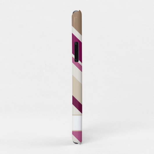 ピンクとタン Case-Mate iPhoneケース (裏面/右)