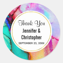 ピンクとターコイズの大理石抽象芸術水彩