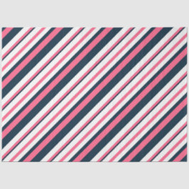 ピンクとネイビー航海のシリーズデザイン10 薄葉紙