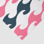 ピンクとネイビー航海のシリーズデザイン11 薄葉紙 (詳細)