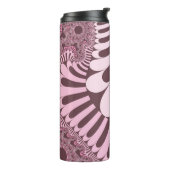 ピンクとバラループ タンブラー (回転左)