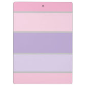 ピンクとパープルのパステルカラーのiPhone / iPadケース クリップボード (裏面)