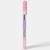 ピンクとパープルのパステルカラーのiPhone / iPadケース Case-Mate iPhoneケース (裏面 / 右)