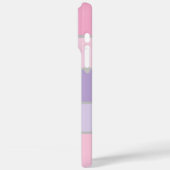 ピンクとパープルのパステルカラーのiPhone / iPadケース Case-Mate iPhoneケース (裏面 / 左)