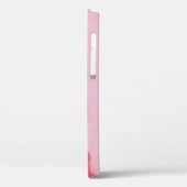 ピンクとパープルの水彩画 Case-Mate iPhoneケース (裏面 / 左)