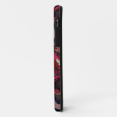 ピンクとパープルの渦巻き抽象画 Case-Mate iPhoneケース (裏面/左)