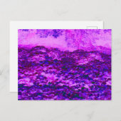 ピンクとパープルクズつる植物 ポストカード (正面/裏面)