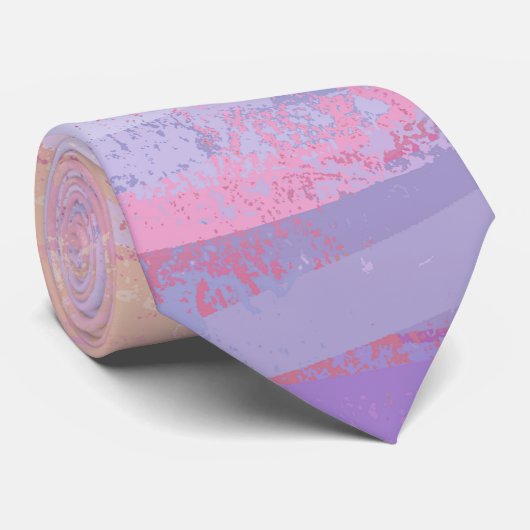 ピンクとピンクのテクスチャ ネクタイ (ロール)