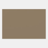 ピンクとブラウンのラッピング紙セット3 ラッピングペーパーシート (正面3)