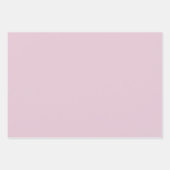 ピンクとブラウンのラッピング紙セット3 ラッピングペーパーシート (正面2)