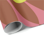 ピンクとブラウンはかりで測 ラッピングペーパー (ロールコーナー)