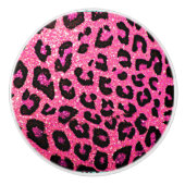 ピンクとブラックのセラミックプルノブ！ セラミックノブ (正面)