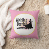 ピンクとブラックの女の子のための装飾用クッション クッション (ブランケット)