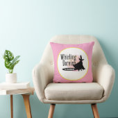 ピンクとブラックの女の子のための装飾用クッション クッション (椅子)