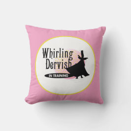 ピンクとブラックの女の子のための装飾用クッション クッション