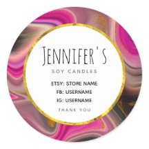 ピンクとブラックの抽象芸術と金ゴールド渦巻きビジネス