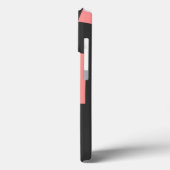 ピンクとブラックの芸術的抽象芸術フラクタル・アート Case-Mate iPhoneケース (裏面 / 左)
