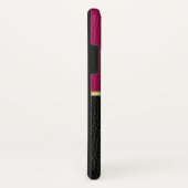 ピンクとブラックモノグラムののiPhone / iPadケース Case-Mate iPhoneケース (裏面/右)