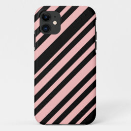 ピンクとブラック iPhone 11 ケース