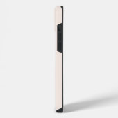 ピンクとブルーのおしゃれな iPhoneケース (左側面)