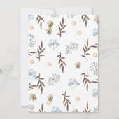 ピンクとブルーのエレガントフローラマザーズデイブランチ 招待状 (裏面)