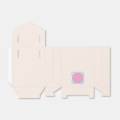 ピンクとブルーのオーダーメイド フェイバーボックス (折り畳みなし)