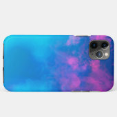 ピンクとブルーのカラースモーク | Zazzle_Growshop. Case-Mate iPhoneケース (裏面(横))