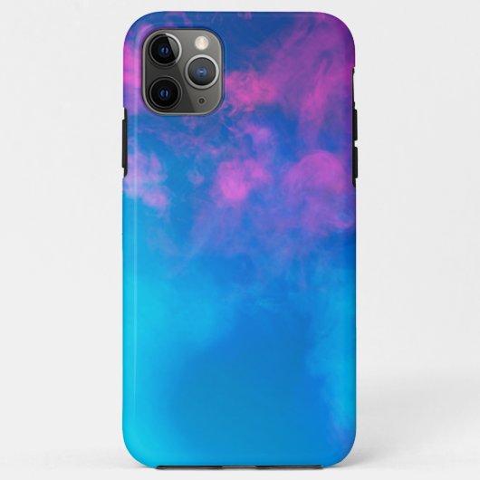 ピンクとブルーのカラースモーク | Zazzle_Growshop. Case-Mate iPhoneケース (裏面)