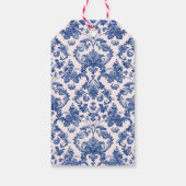 ピンクとブルーのグランミレニアルのお菓子 ギフトタグ (裏面)