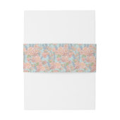 ピンクとブルーのシャビー シック 招待状ベリーバンド (裏面例)