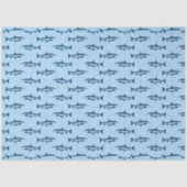 ピンクとブルーのシ航海のリーズデザイン10 薄葉紙 (正面)