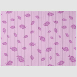 ピンクとブルーのシ航海のリーズデザイン14 薄葉紙