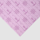 ピンクとブルーのシ航海のリーズデザイン4 薄葉紙 (詳細)