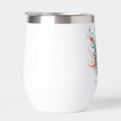 ピンクとブルーのフローラハッピーマザーズデー (右面)