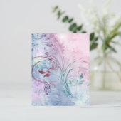 ピンクとブルーのフローラ (スタンド正面)