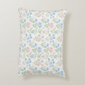 ピンクとブルーの大千年紀フローラ アクセントクッション (裏面(縦))