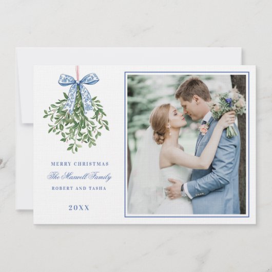 ピンクとブルーの大千年紀ミスタントー 招待状 (正面)