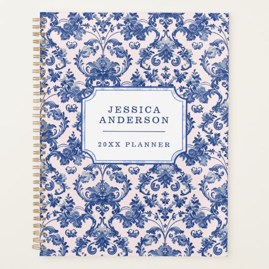 ピンクとブルーの大千年紀 プランナー手帳 (正面)