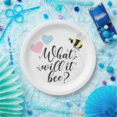 ピンクとブルーの性別が何を明らかにするのか ペーパープレート (パーティー)