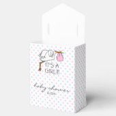 ピンクとブルーの性別が赤ちゃんシャワーを明らかにする フェイバーボックス (オープン)