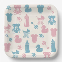 ピンクとブルーの性別の表示